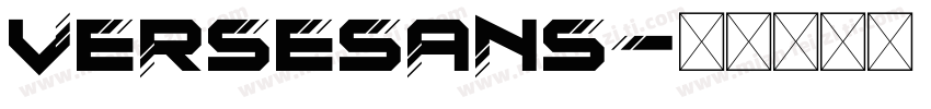 VerseSans字体转换