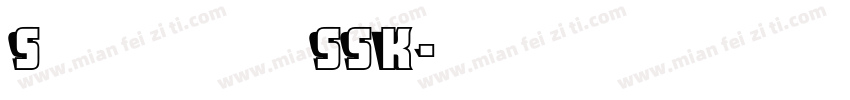 ShoestringSSK字体转换