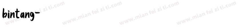 bintang字体转换