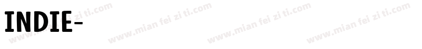 Indie字体转换
