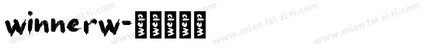 winnerw字体转换