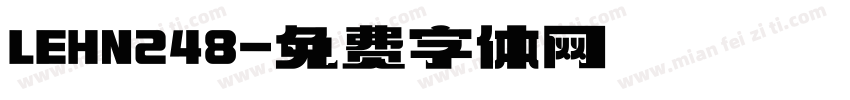 LEHN248字体转换