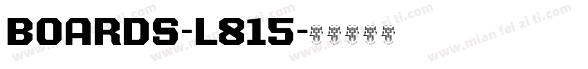 Boards-l815字体转换