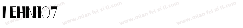 LEHN107字体转换