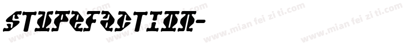Stupefaction字体转换