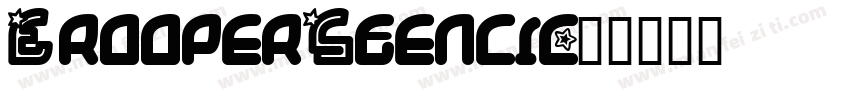 TrooperStencil字体转换