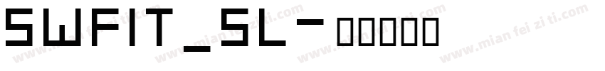 SWFIT_SL字体转换