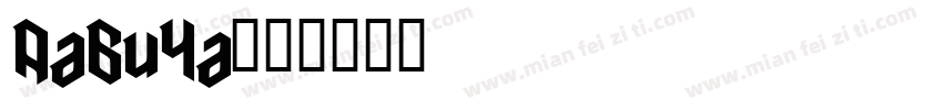 AaBuYa字体转换