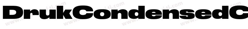DrukCondensedCyrSupe字体转换