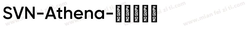 SVN-Athena字体转换