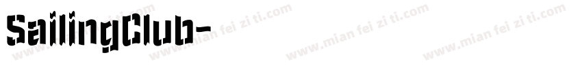 SailingClub字体转换