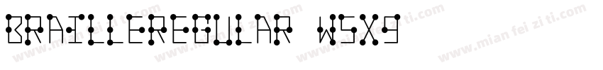 BrailleRegular-W5X9字体转换