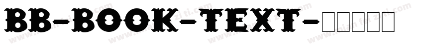 bb-book-text字体转换