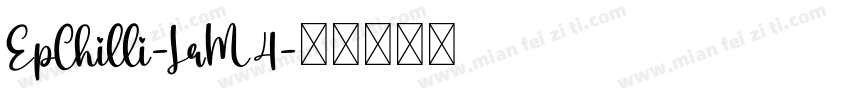 EpChilli-LrM4字体转换