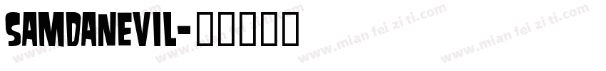SamdanEvil字体转换