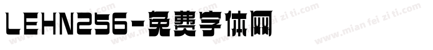 LEHN256字体转换