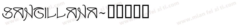 Santillana字体转换