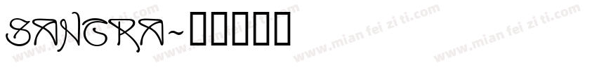 Santra字体转换