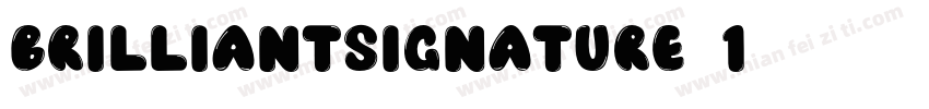 BrilliantSignature-1字体转换