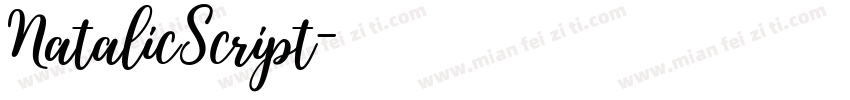 NatalicScript字体转换