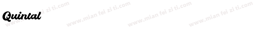 Quintal字体转换