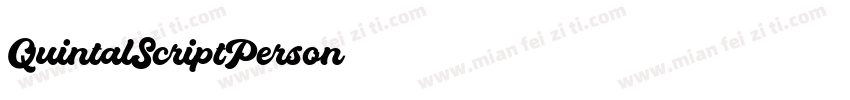 QuintalScriptPerson字体转换