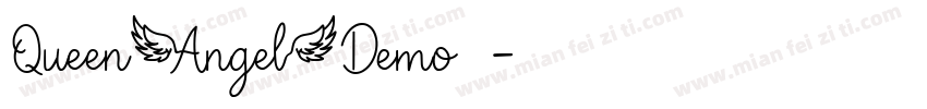 QueenAngelDemo字体字体转换