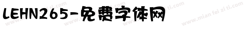LEHN265字体转换