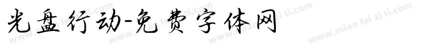 光盘行动字体转换