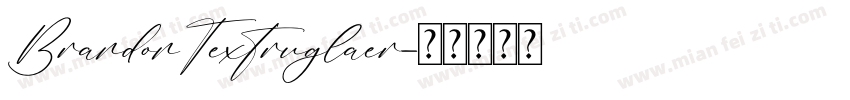 BrandonTextruglaer字体转换