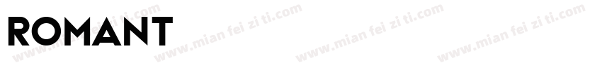 RomanT字体转换