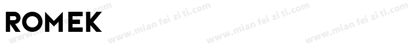 Romek字体转换