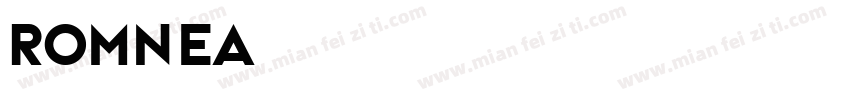 Romnea字体转换