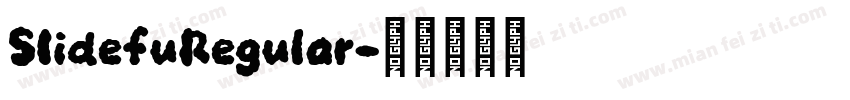 SIidefuRegular字体转换
