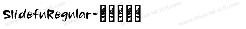 SIidefuRegular字体转换