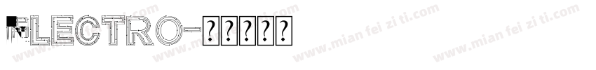 Electro字体转换