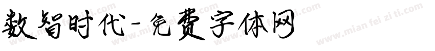 数智时代字体转换