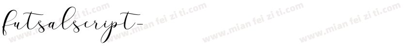 futsalscript字体转换