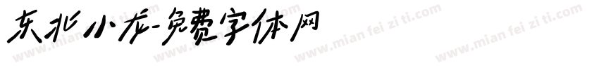 东北小龙字体转换