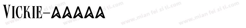 Vickie字体转换