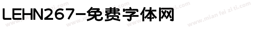 LEHN267字体转换
