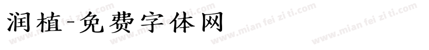 润植字体转换