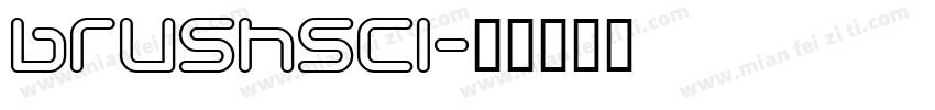 brushsci字体转换