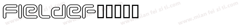 fielder字体转换