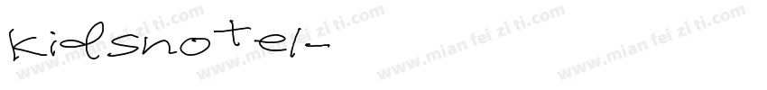 kidsnote1字体转换