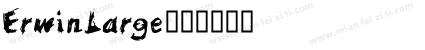 ErwinLarge字体转换
