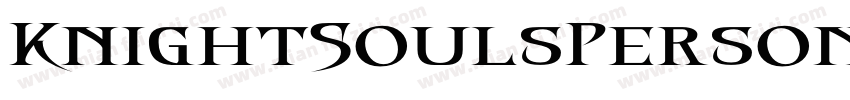 KnightSoulsPersonalUse字体转换