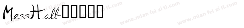 MessHall字体转换