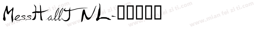 MessHallJNL字体转换