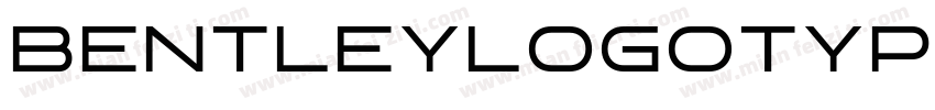 BentleyLogotype字体转换